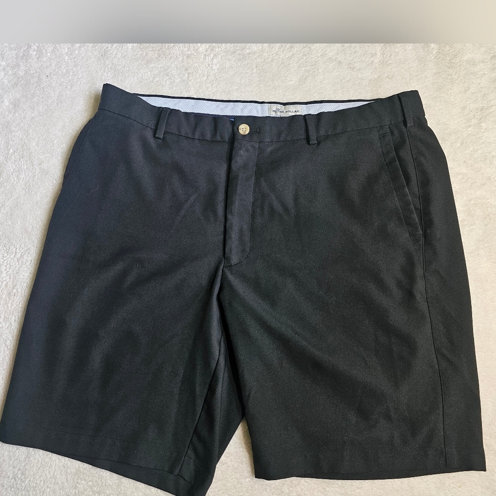 Peter Millar - Salem Performance Short - 36- Black - Picture 3 of 7